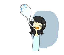 Otaku girl Numata-san sticker #3416368