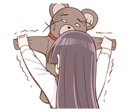 menhealer girl of everyday sticker #3416407