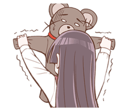 menhealer girl of everyday sticker #3416407