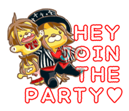 Mochi Rag baby is "going to see a gig" sticker #3416465