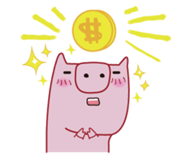 Piggy & friend sticker #3416510