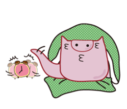 Piggy & friend sticker #3416526