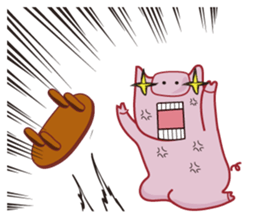 Piggy & friend sticker #3416531