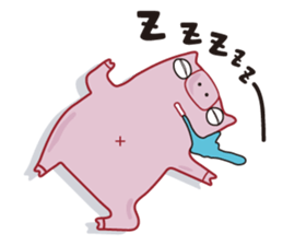 Piggy & friend sticker #3416532