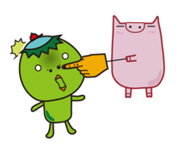 Piggy & friend sticker #3416540