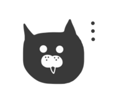 Black cat... sticker #3416791