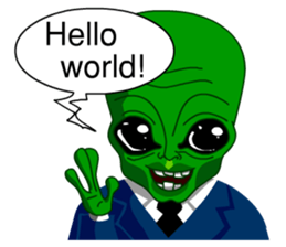 Hello worlds sticker #3417431