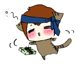 Work cat! sticker #3417758