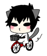 Work cat! sticker #3417770