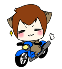 Work cat! sticker #3417771