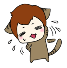 Work cat! sticker #3417778