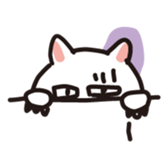 Ugly cat busakiti sticker #3418520