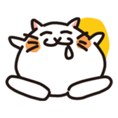 Ugly cat busakiti sticker #3418534
