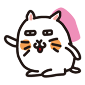 Ugly cat busakiti sticker #3418539