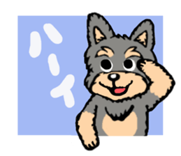 Juggler dog sticker #3418767