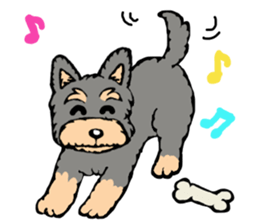 Juggler dog sticker #3418770
