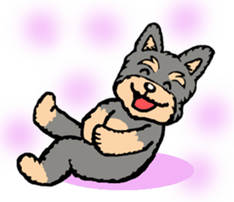 Juggler dog sticker #3418774