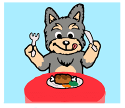 Juggler dog sticker #3418776