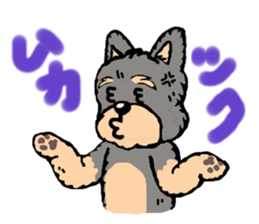 Juggler dog sticker #3418783