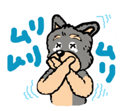 Juggler dog sticker #3418784