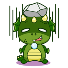 Dun the funny dragon sticker #3418829