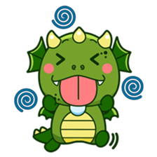 Dun the funny dragon sticker #3418830