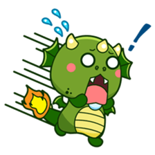 Dun the funny dragon sticker #3418835