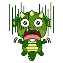 Dun the funny dragon sticker #3418836