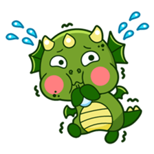 Dun the funny dragon sticker #3418838