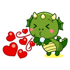 Dun the funny dragon sticker #3418846