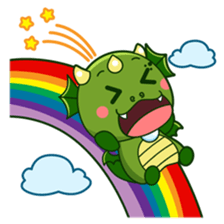 Dun the funny dragon sticker #3418859