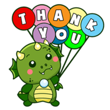 Dun the funny dragon sticker #3418861