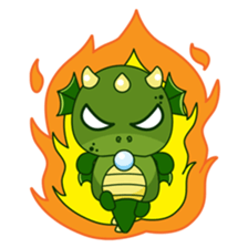Dun the funny dragon sticker #3418864