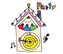 Cuckoo Clock Poppo sticker #3418903