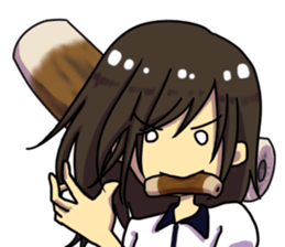 Chikuwa love! Daily rookie programmers R sticker #3419411