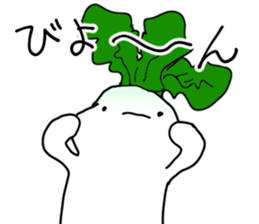 Radish Actor Two sticker #3419474