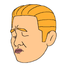 <J-Stickers>Here comes Mr.Blonde! sticker #3419666