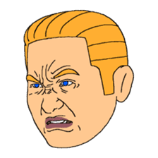 <J-Stickers>Here comes Mr.Blonde! sticker #3419672