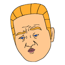 <J-Stickers>Here comes Mr.Blonde! sticker #3419681