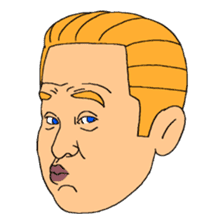 <J-Stickers>Here comes Mr.Blonde! sticker #3419687