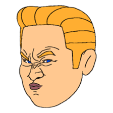 <J-Stickers>Here comes Mr.Blonde! sticker #3419688