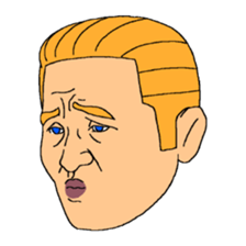 <J-Stickers>Here comes Mr.Blonde! sticker #3419689