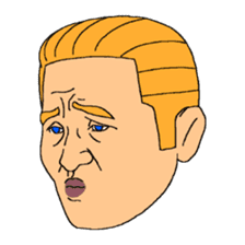 <J-Stickers>Here comes Mr.Blonde! sticker #3419689