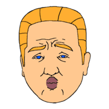 <J-Stickers>Here comes Mr.Blonde! sticker #3419690