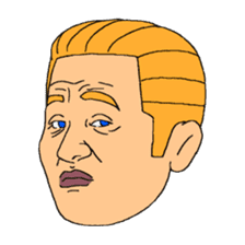 <J-Stickers>Here comes Mr.Blonde! sticker #3419692