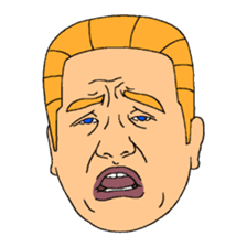 <J-Stickers>Here comes Mr.Blonde! sticker #3419697