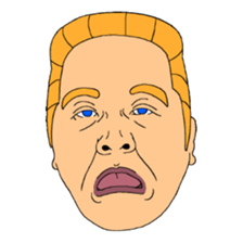 <J-Stickers>Here comes Mr.Blonde! sticker #3419702