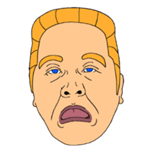 <J-Stickers>Here comes Mr.Blonde! sticker #3419702