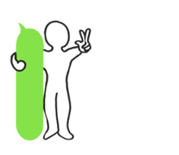 Speech balloon and that fellow sticker #3419868