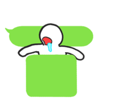 Speech balloon and that fellow sticker #3419871